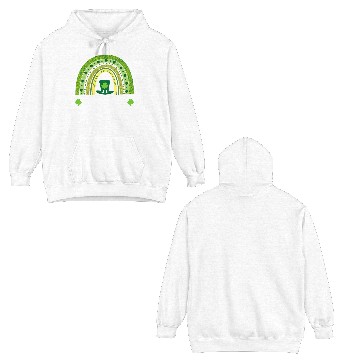 Discover Blessed St Patricks Double Sided Hoodies