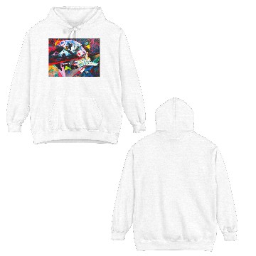 Discover Moonshot Surreal Space Fantasy Double Sided Hoodies