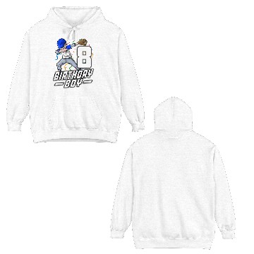 Discover 8 8Th Baseball Dabbing Double Sided Hoodies
