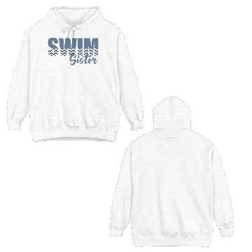 Discover Swim Sister Double Sided Hoodies