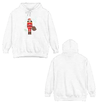 Discover Santa Nutcracker Christmas Double Sided Hoodies