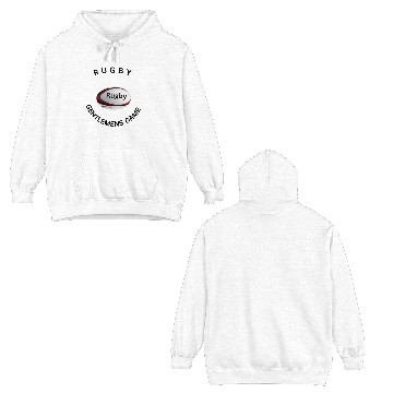 Discover RUGBY GENTLEMENS GAME Double Sided Hoodies