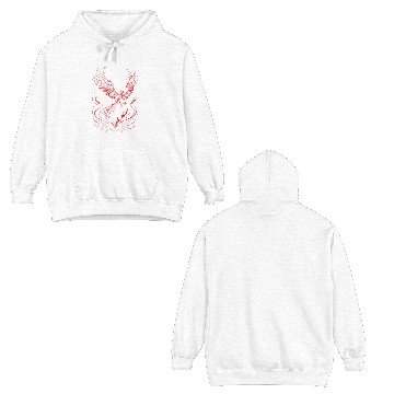 Discover Phoenix Rising Double Sided Hoodies