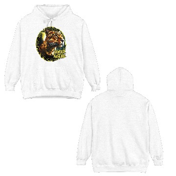 Discover Moonlit Jaguar Double Sided Hoodies