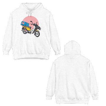 Discover colorful motorcycle Double Sided Hoodies