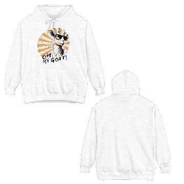 Discover Ho my goat Double Sided Hoodies