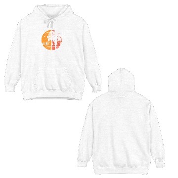 Discover Artistic Grand Case Saint Martin Cool Vacation Double Sided Hoodies