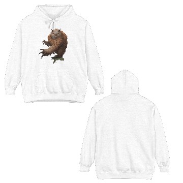 Discover Grizzly Owl - Fantasy Creature Double Sided Hoodies