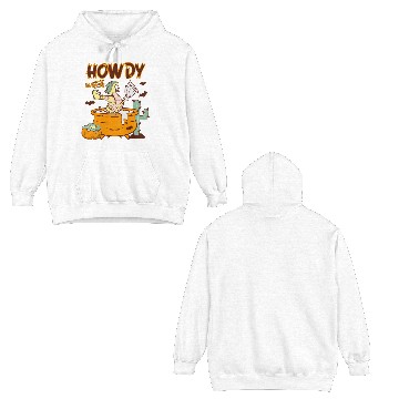 Discover Howdy Witch Double Sided Hoodies