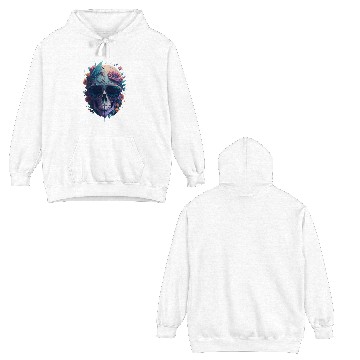Discover Floral Skull | C13 Double Sided Hoodies