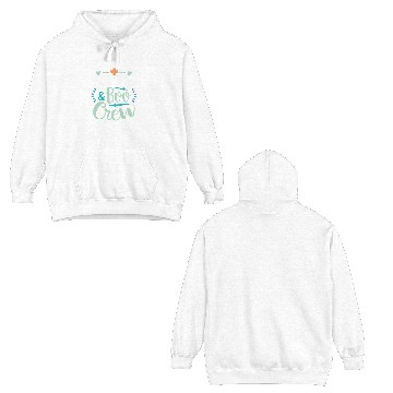 Discover Boo Boo Crew Ghost Halloweent-chirt Double Sided Hoodies