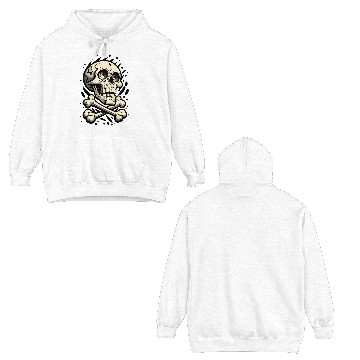 Discover Cartoon Skull Double Sided Hoodies