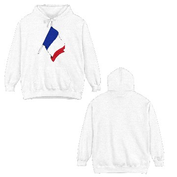 Discover France flag Double Sided Hoodies