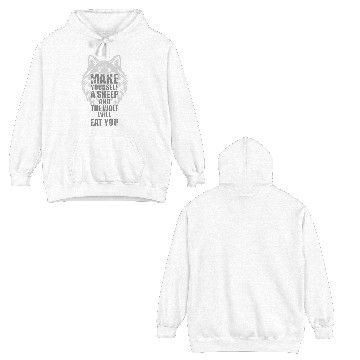 Discover Werewolf Nordic Full Moon Double Sided Hoodies
