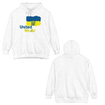 Discover United World - Ukraine Double Sided Hoodies