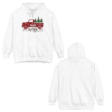 Discover Merry christmas 02 01 Double Sided Hoodies