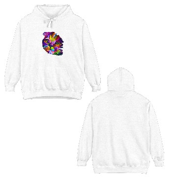 Discover Scaredy Cat Double Sided Hoodies