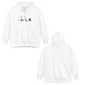 Discover Evolution Robot Vacuum Cleaner Robot Double Sided Hoodies