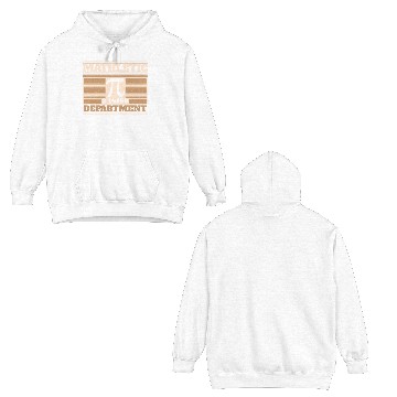 Discover Mathletic Department Funny Pi Day Math Equations Double Sided Hoodies