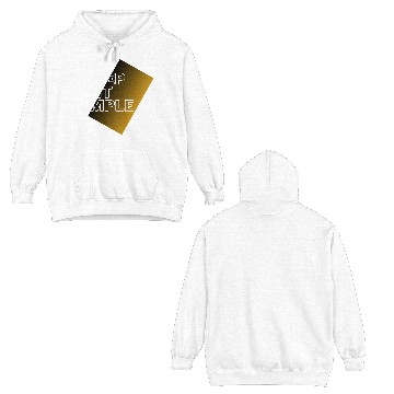 Discover keep it simple Double Sided Hoodies
