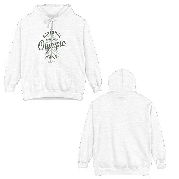 Discover Olympic National Park Double Sided Hoodies
