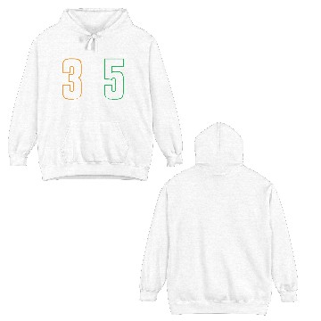 Discover Miami 305 Area Code - Typography Art Double Sided Hoodies