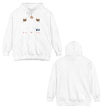 Discover Pool Summer Friends Double Sided Hoodies