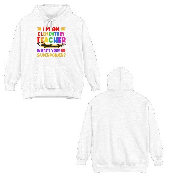 Discover Amzad Elementary School 7 Double Sided Hoodies