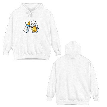 Discover Drinking Buddies Creative Fun Novelty Double Sided Hoodies