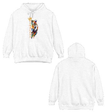 Discover FEARLESS LIKE TIGER Double Sided Hoodies