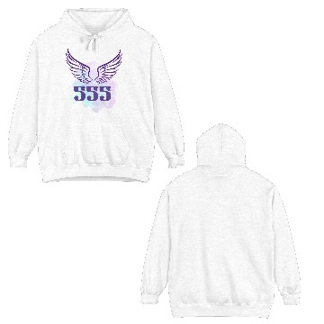 Discover Angel number 555 design Double Sided Hoodies