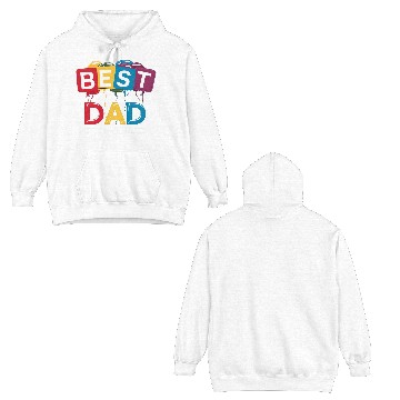 Discover BEST DAD EVER Double Sided Hoodies