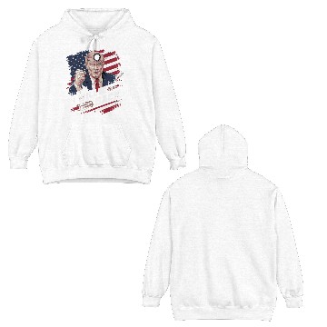 Discover i will be back trump Double Sided Hoodies
