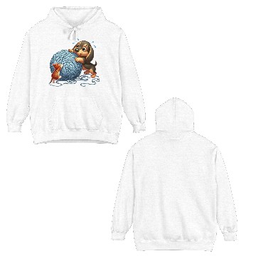 Discover Fun Animal Image Double Sided Hoodies