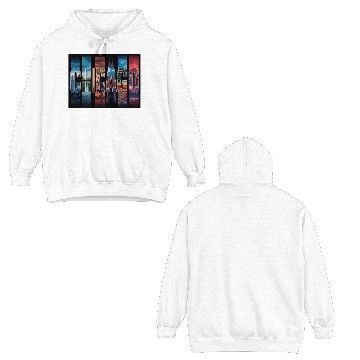 Discover Chicago Double Sided Hoodies