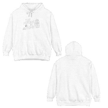 Discover Robotics AI Automation Machine Learning Double Sided Hoodies