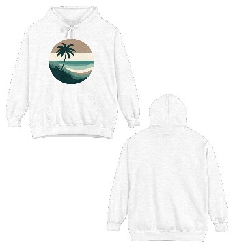 Discover Ocean Breeze Double Sided Hoodies