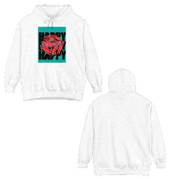 Discover Letter , typography t- Double Sided Hoodies design.