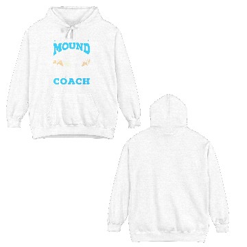 Discover the baseball coach Double Sided Hoodies
