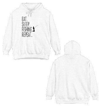 Discover Fishing Double Sided Hoodies