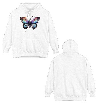 Discover Butterfly Double Sided Hoodies