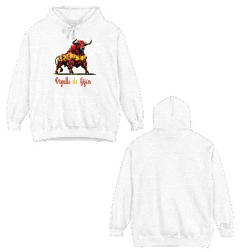 Discover The Pride Gijón flag design Double Sided Hoodies