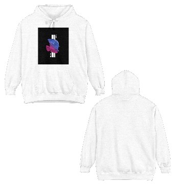 Discover Fishing / Hoping Double Sided Hoodies