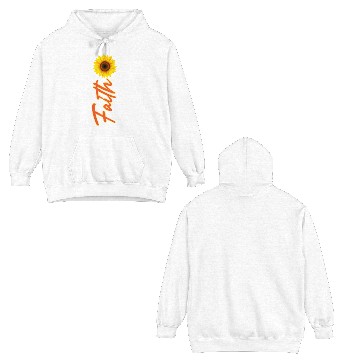 Discover Sunflower Faith Double Sided Hoodies