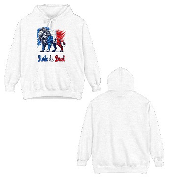 Discover The proud Brest flag design Double Sided Hoodies