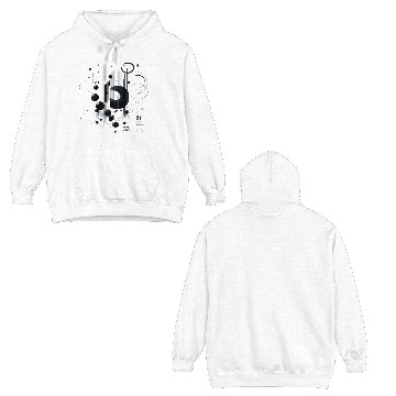 Discover Abstract Lucky number Double Sided Hoodies