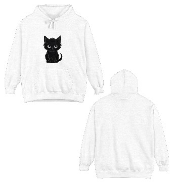 Discover I love cat Double Sided Hoodies