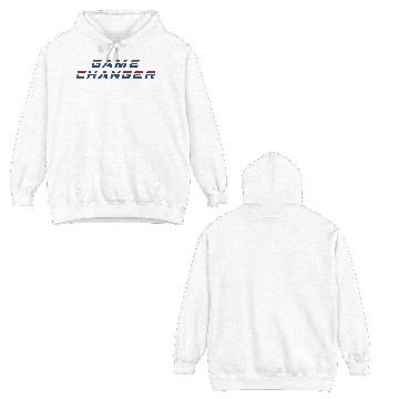 Discover Game Changer logo Double Sided Hoodies