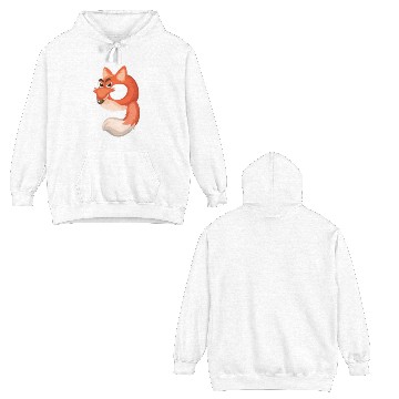 Discover Fox Number Nine Double Sided Hoodies