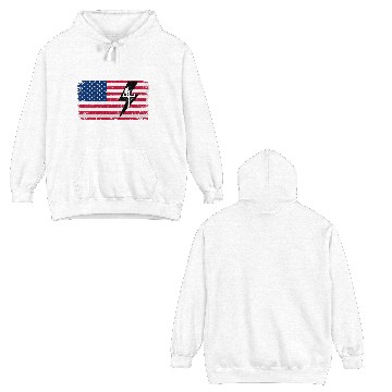 Discover American Flag Lineman Duty Danger Double Sided Hoodies